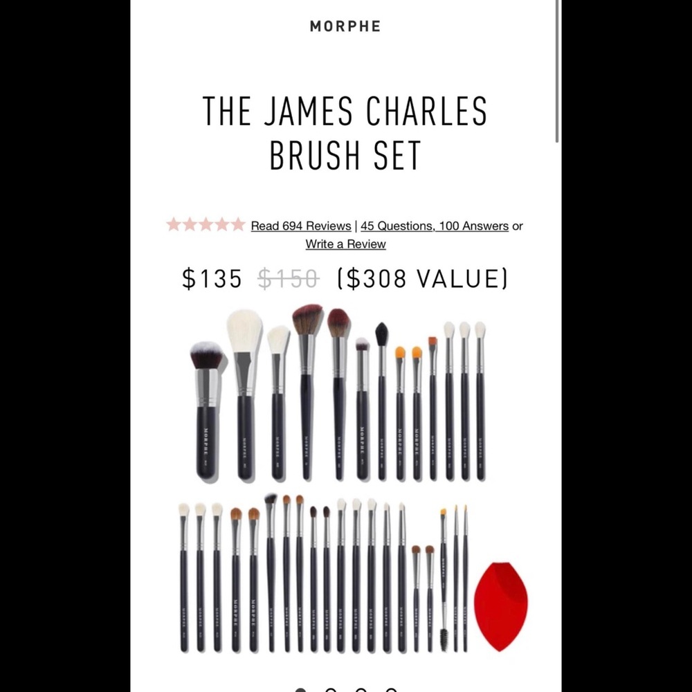 IN SEARCH OF: James Charles X Morphe brushes or JUST the big makeup brush holder